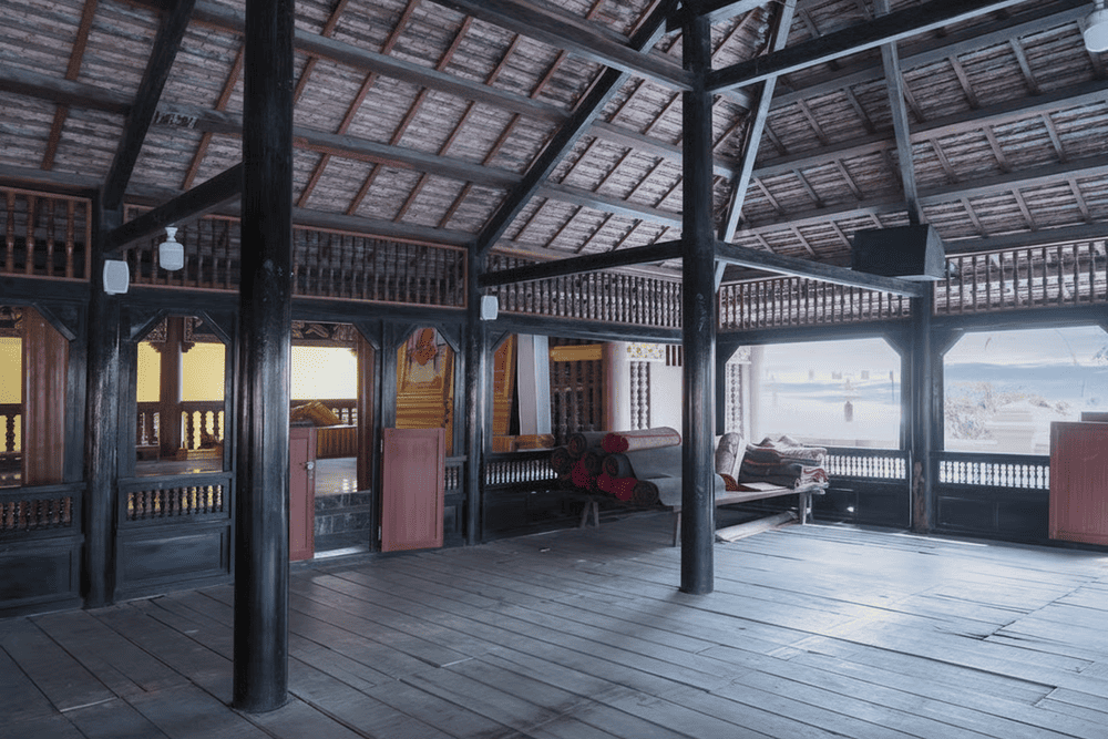 Khu vực Sala phục vụ cho việc dạy học cũng như là điểm dừng chân thư giãn của du khách